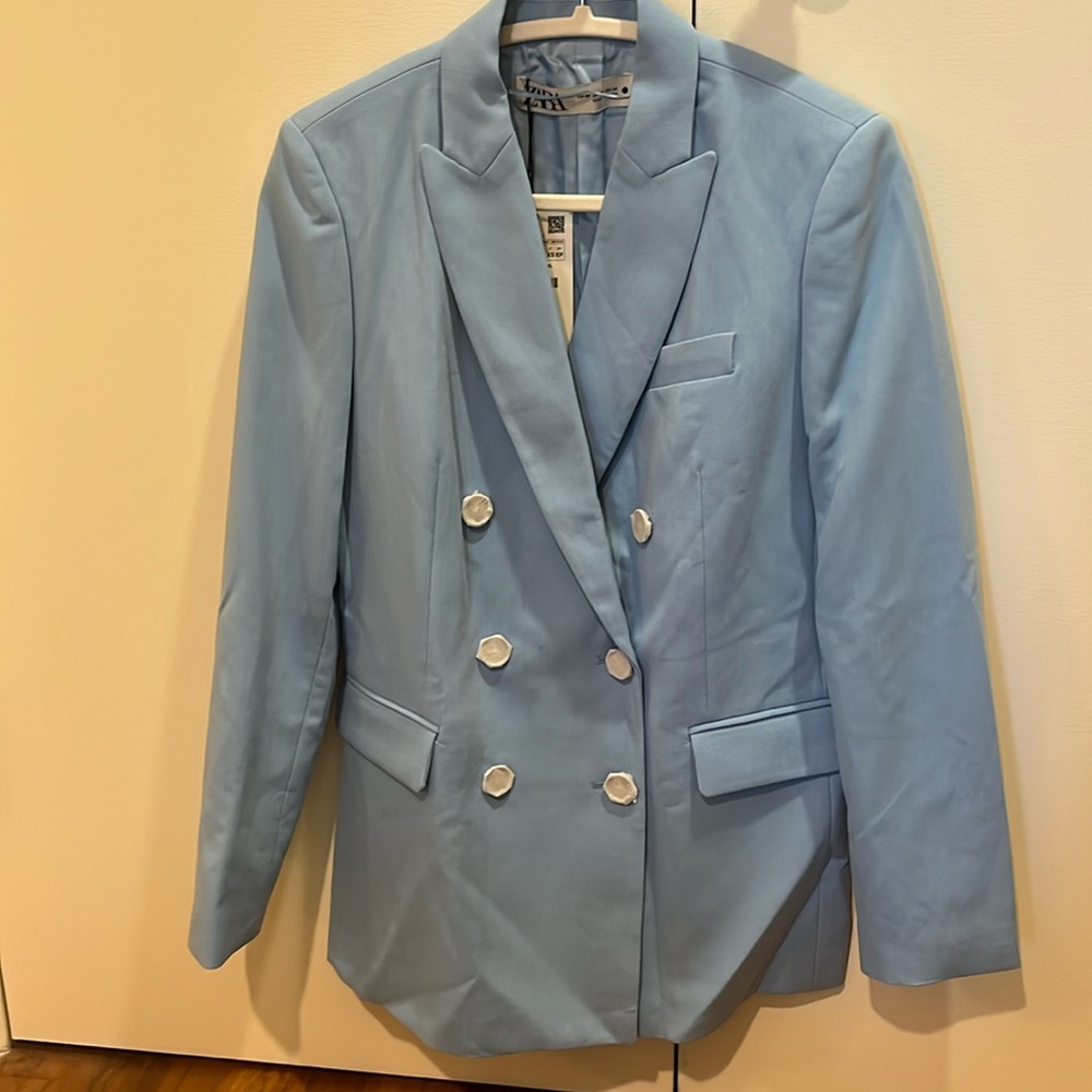 Zara blue blazer